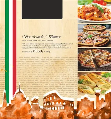 Oregano - The Ambience Hotel menu 