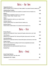 Spice Goa menu 3