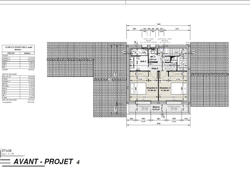  Vente Terrain + Maison - Terrain : 753m² - Maison : 120m² à Saint-Angeau (16230) 