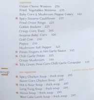 The Cascade Restaurant menu 6