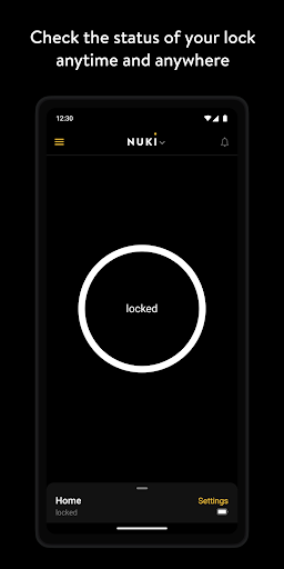 Screenshot Nuki Smart Lock