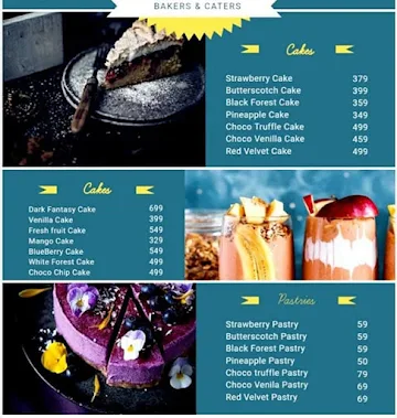 Murliwala Bakers & Caters menu 