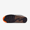 air max 90 tweed / dark army / black / orange blaze