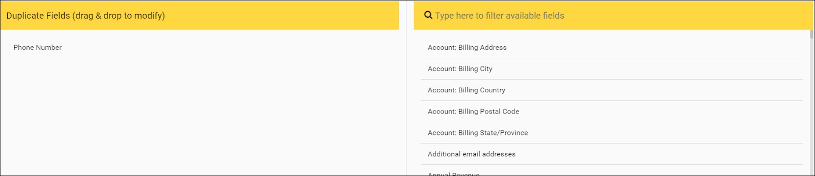 duplicate hubspot fields