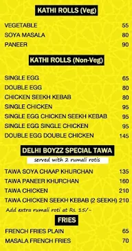 Delhi Boyzz menu 5