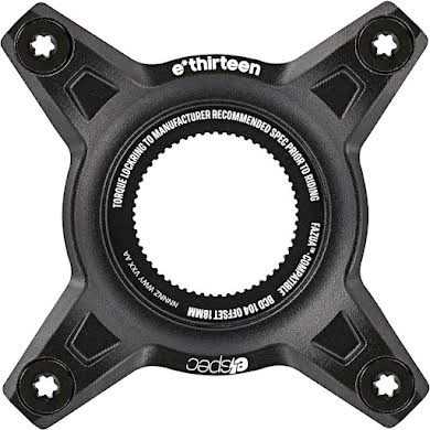 E*Thirteen e*spec 104BCD Aluminum Direct Mount Spider - 104BCD, 55mm CL, Fazua Ride 60