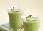 Honeydew-Cucumber Mint Smoothies was pinched from <a href="http://www.pauladeen.com/recipes/recipe_view/honeydew-cucumber_mint_smoothies/" target="_blank">www.pauladeen.com.</a>