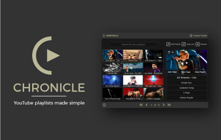 Chronicle for YouTube Preview image 0