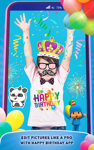 Birthday Gif Photo Editor