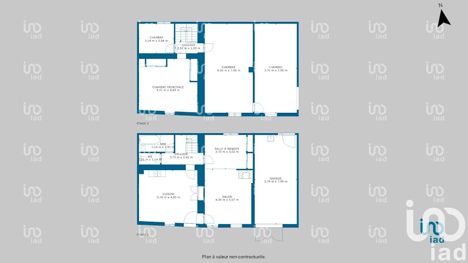 Vente maison 4 pièces 120 m² à Belley (01300), 270 000 €