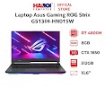 Laptop Asus Gaming Rog Strix G513Ih - Hn015W (R7 4800H/8Gb Ram/512Gb Ssd/15.6 Fhd 144Hz/Gtx1650 4Gb/Win11/Xám)