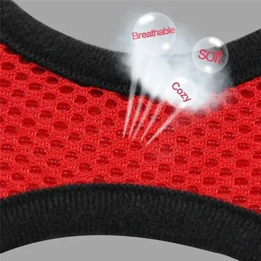 Cat Harness Vest Walking Lead Leash For Puppy Dogs Collar Polyester Adjustable Mesh Dog Harness For Small Medium Pet Acc