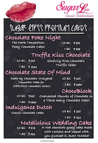 Sugar Lipss menu 4