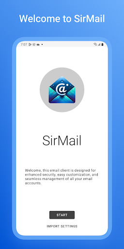 Screenshot Email App for Hotmail