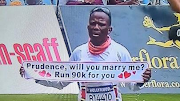 Comrades runner Joseph Kagiso Ndlovu proposed to his girlfriend during the marathon. 