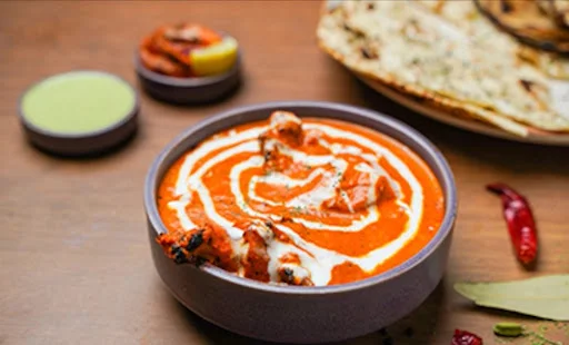 Boneless Butter Chicken (4 pcs) with 6 Tawa Roti