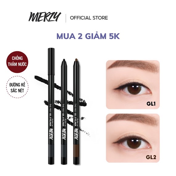 Chì Kẻ Mắt Merzy Another Me The First Gel Eyeliner 0.5G