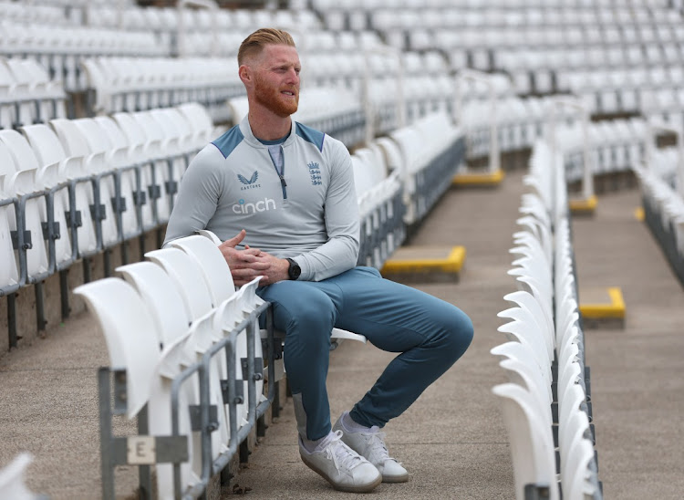 New England captain Ben Stokes during a photograph session at Emirates Riverside, Durham on May 3, 2022