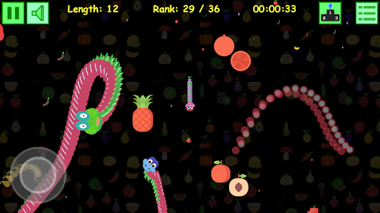 Fruit Worm Zone: io Greedy Snake 2.1 APK + Mod (Free purchase) for