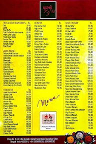 Dharni's Food menu 1