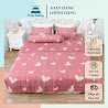 Bộ Chăn Ga Gối Đệm 5 Món Cao Cấp Otama Bedding Drap Giường Cotton Hình Cute Hàn Quốc