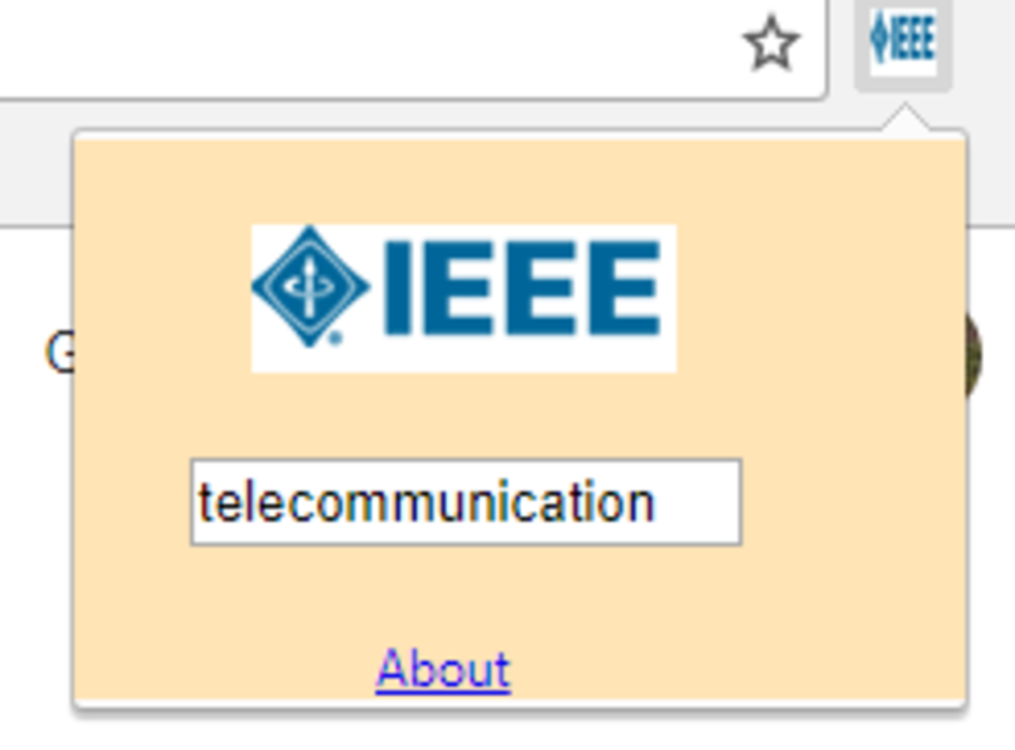 IEEE Search bar Preview image 1