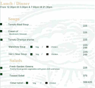 Poolside Grill menu 1