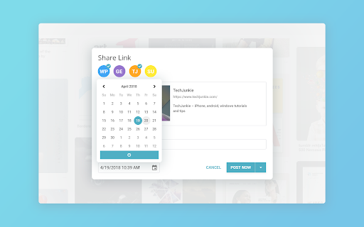 Social3 Post Scheduler Plugin