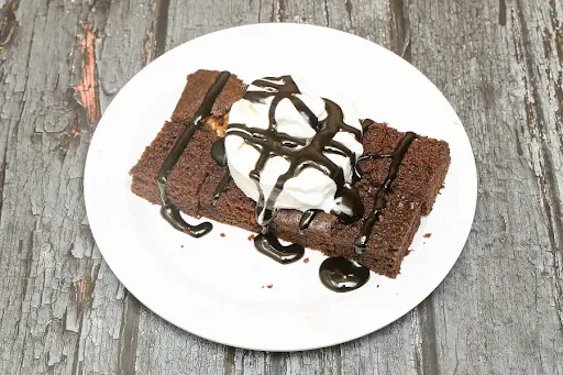 Brownie With Vanilla