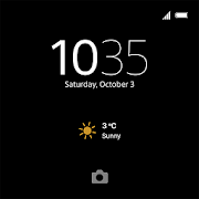 XPERIA™ Theme: Black  Icon