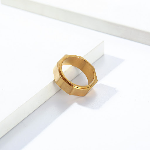 Title 7, Octagon Nut Titanium Steel Rotating Decompressi...