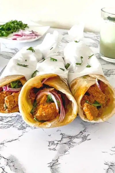 Butter Chicken Roll