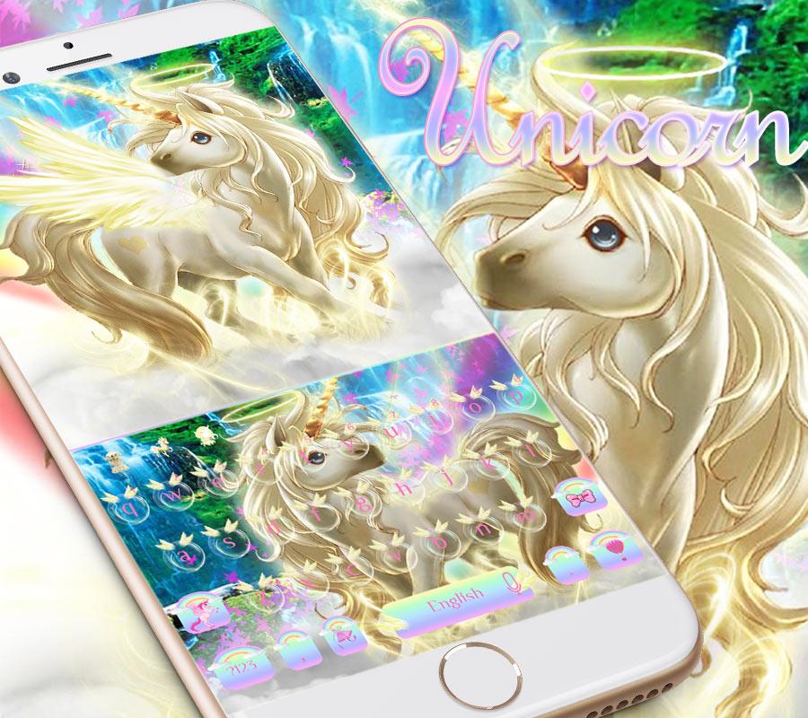 Rainbow unicorn  Keyboard  theme Android Apps on Google Play