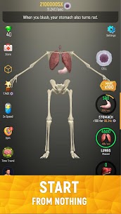 Idle Human MOD APK [Unlimited Diamonds] 2