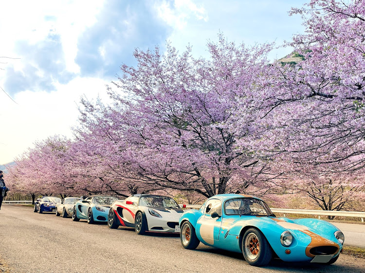 エリーゼの桜とコラボ🌸・珈琲・栃木・奥多摩・ジネッタG4に関するカスタム事例の投稿画像1枚目