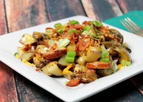 Loaded Fried Potatoes