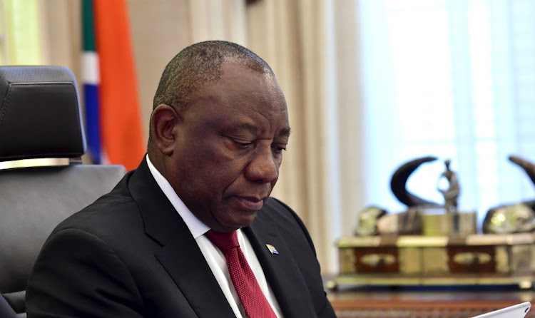 President Cyril Ramaphosa.