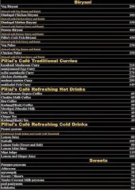 Pillai's Cafe menu 5