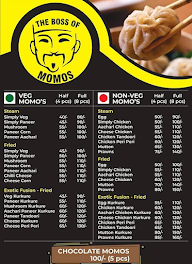 The Boss Of Momos menu 2