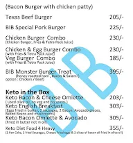 BIB -Breakfast In The Box menu 1