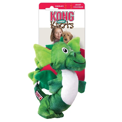 KONG Dragon Knots Medium/Large, assorteret, NKK21E, 3st