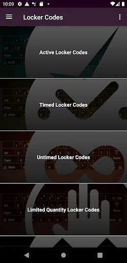 Screenshot Locker Codes