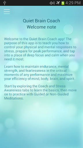 Quiet Brain Coach