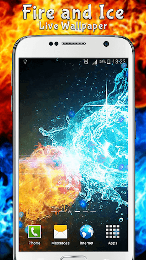 Fire and Ice Live Wallpaper