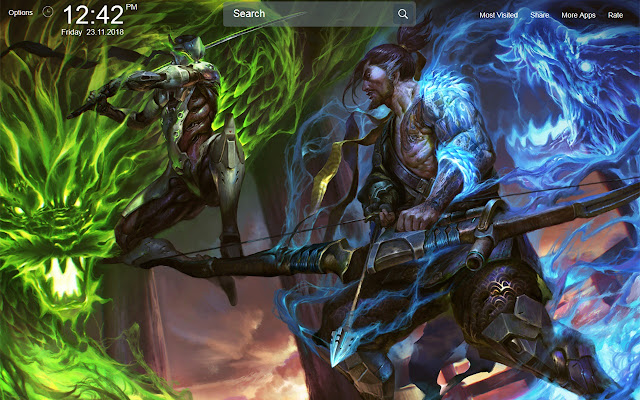 Awesome Game Wallpapers Theme New Tab