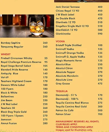 Toy Blr menu 