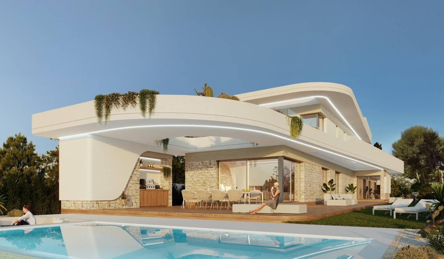 Villa avec piscine et terrasse Moraira