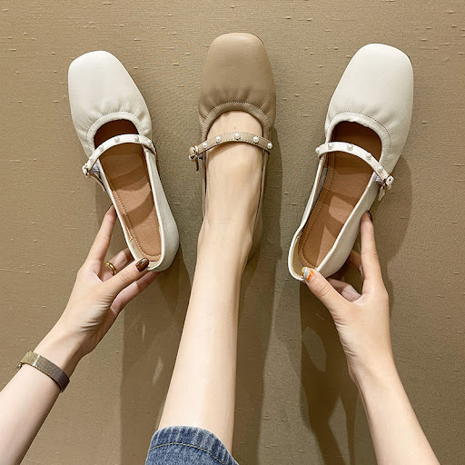 Title 1, Womens shallow mouth, one word buckle loafers ...