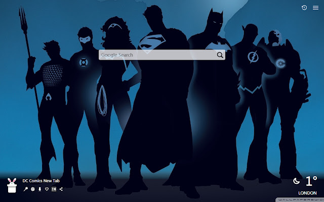 DC Comics New Tab, Wallpapers HD