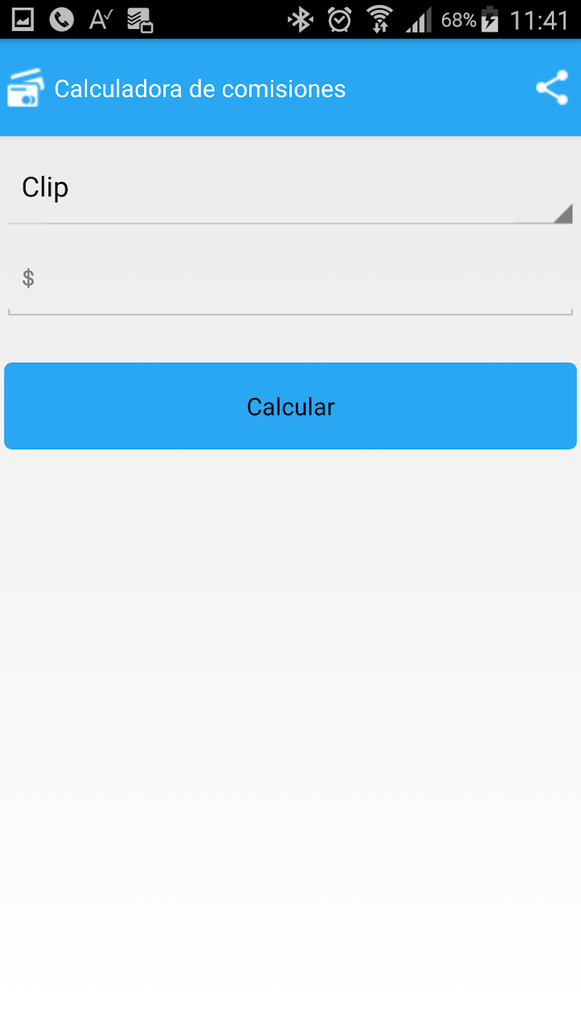 Calculador  Clip - Izettle Screen 2